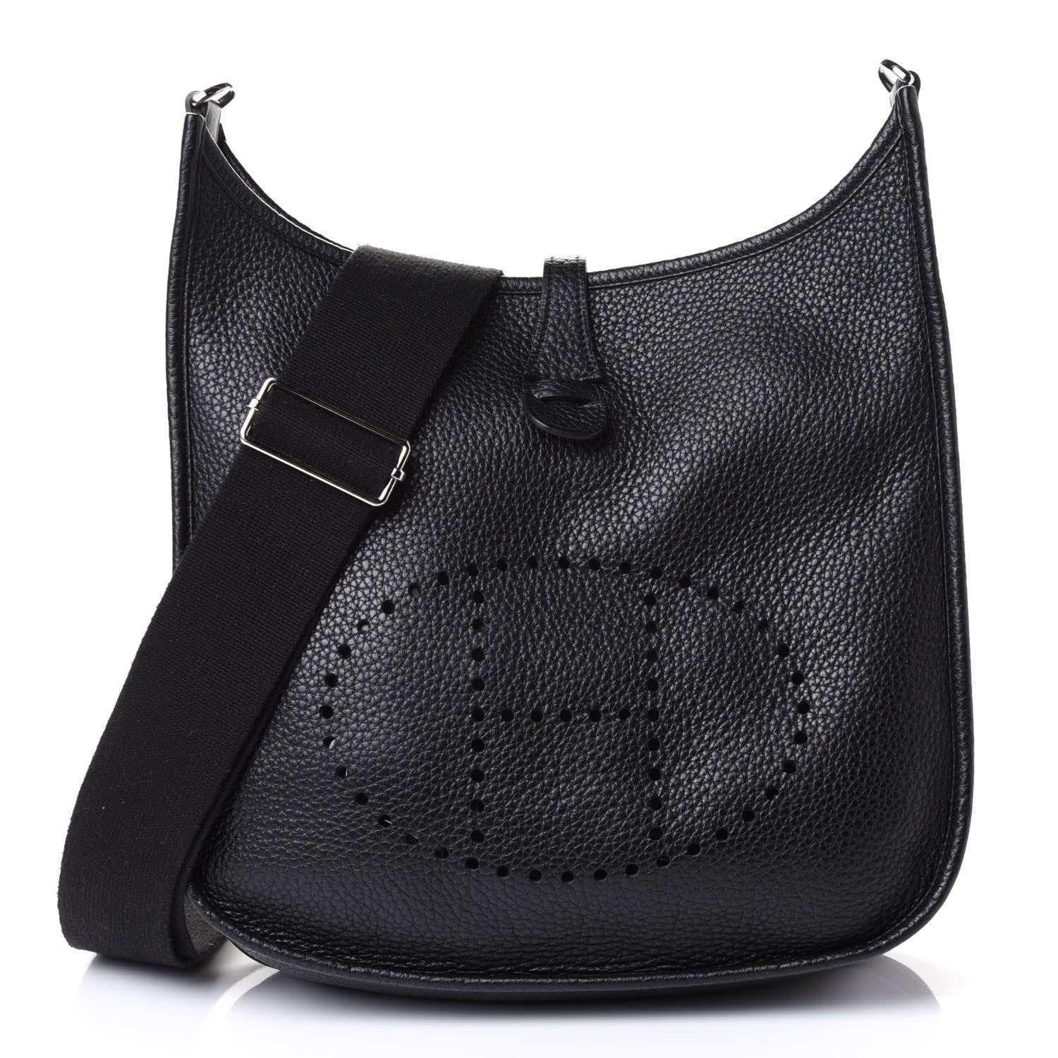 Hermes Taurillon Clemence Evelyne III PM Black 1 of 4