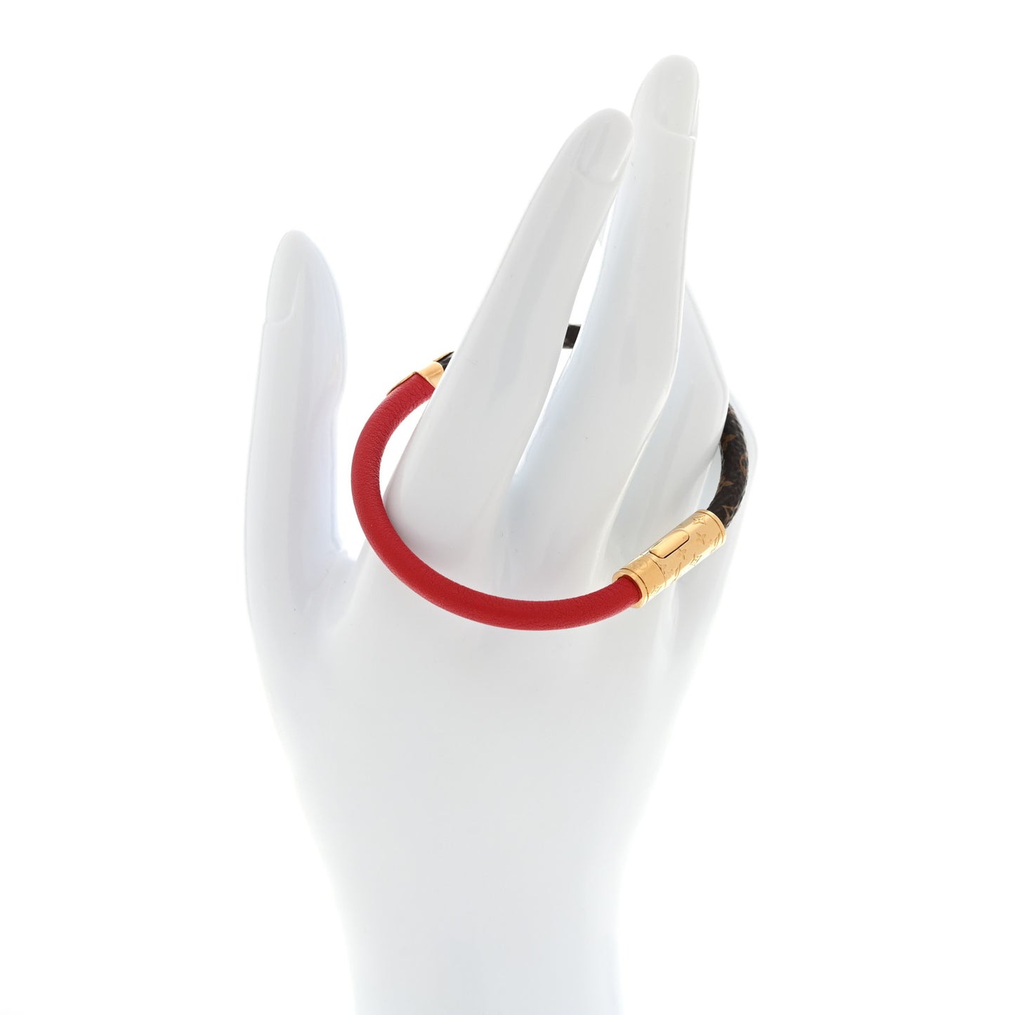 Monogram Daily Confidential Bracelet 17 Red