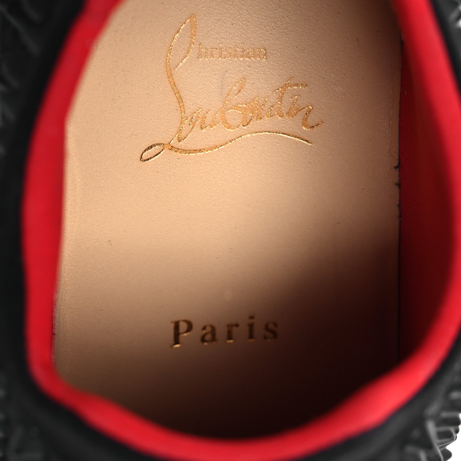 Christian Louboutin Neoprene Spike Sock Donna Flat Sneakers 39.5 Black 8 of 12