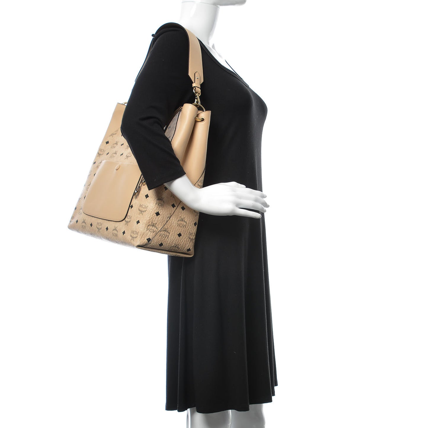 Visetos Large Klara Hobo Beige