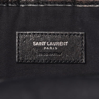 Saint Laurent Lambskin Mini City Backpack Black 6 of 8
