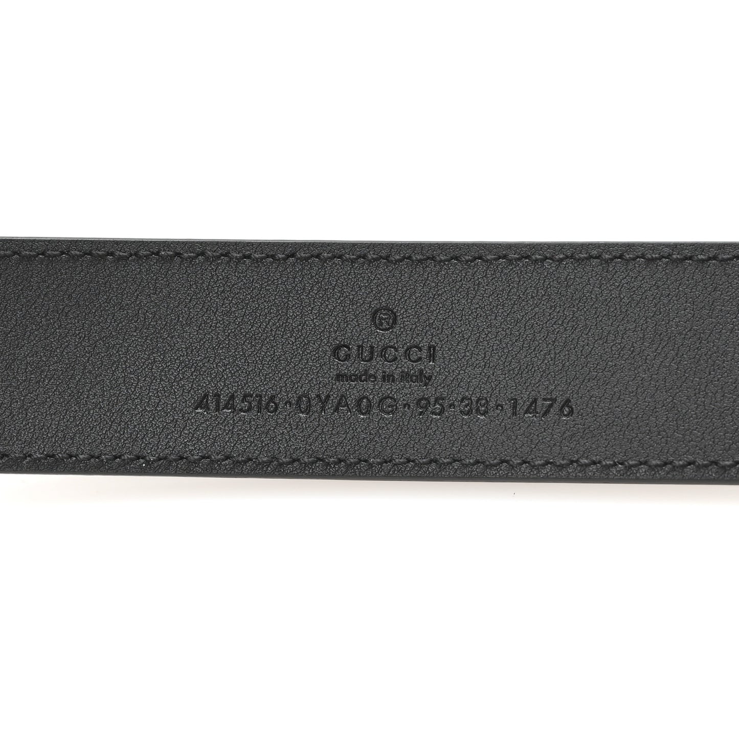 Calfskin Double G 30mm Belt 95 38 Black