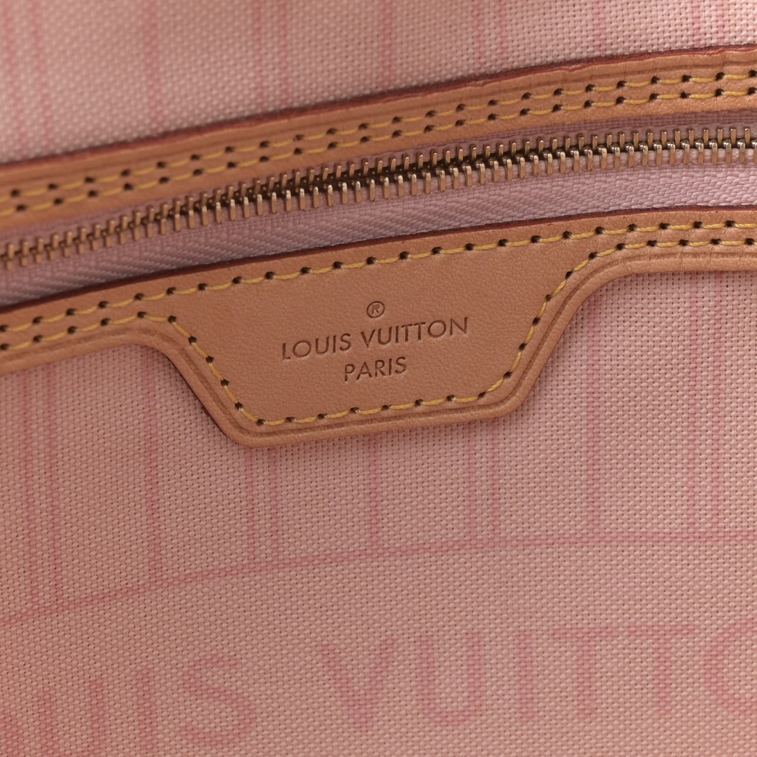 Louis Vuitton Damier Azur Neo Neverfull MM Rose Ballerine 11 of 25
