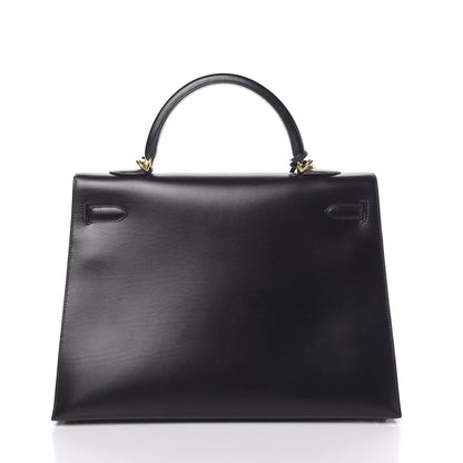Hermes Box Kelly Sellier 35 Black 4 of 42