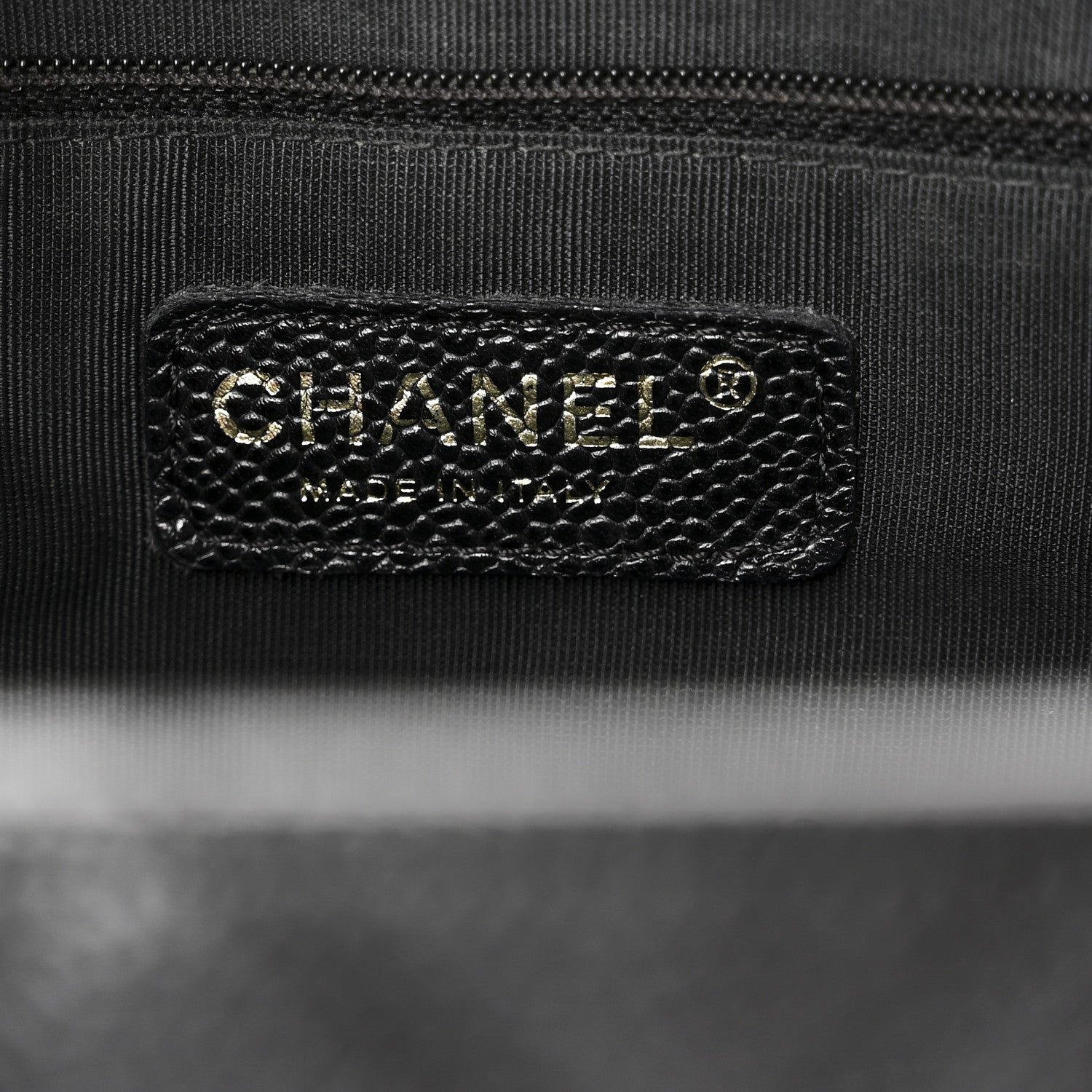 Chanel Caviar Quilted Grand Shopping Tote GST Black 6 of 10