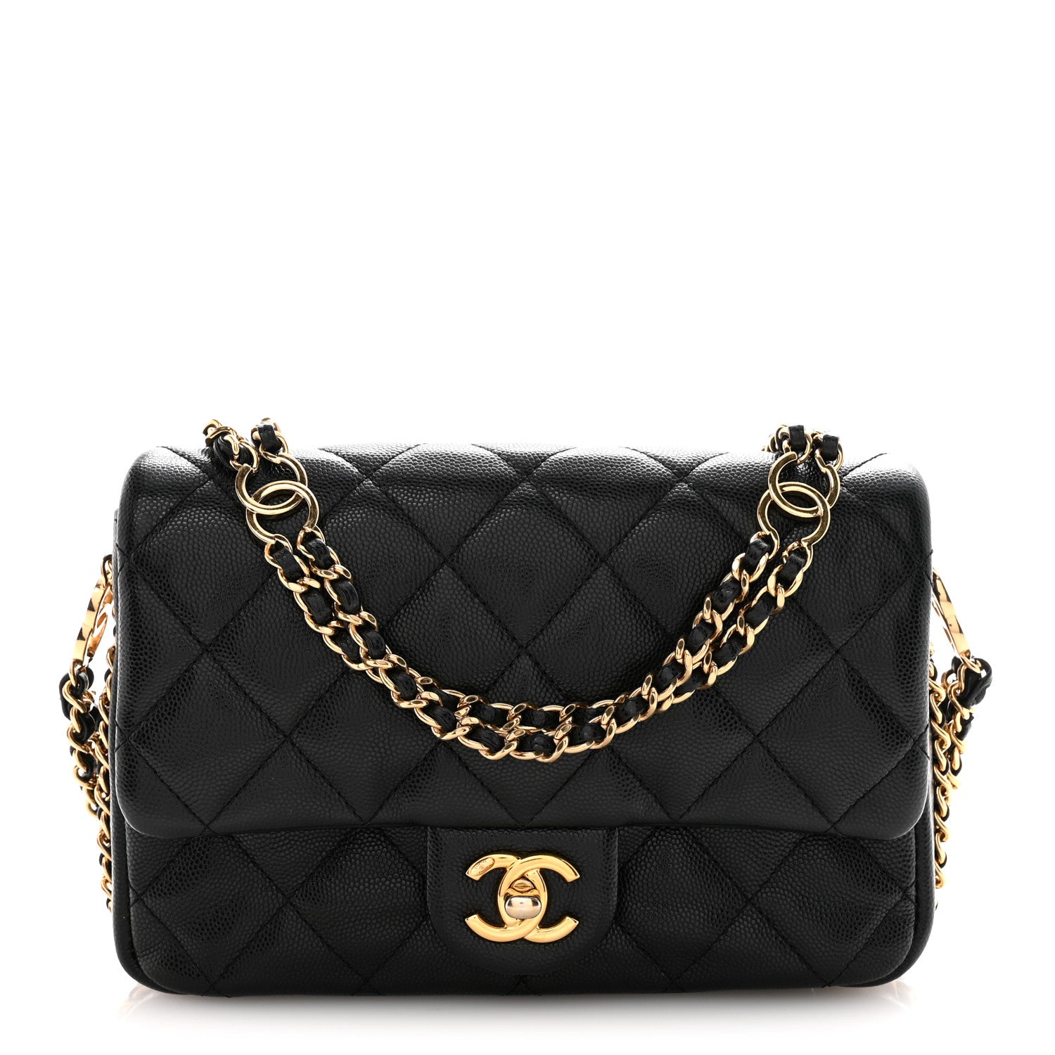 Chanel Caviar Quilted Mini CC You Flap Black 1 of 13