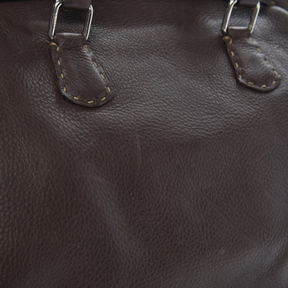 Fendi Cuoio Romano Selleria Adele 1328 Bag Moro 12 of 18