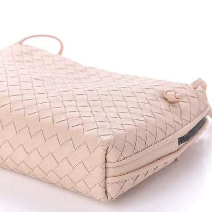 Bottega Veneta Nappa Intrecciato Nodini Crossbody Messenger Flamingo 7 of 9