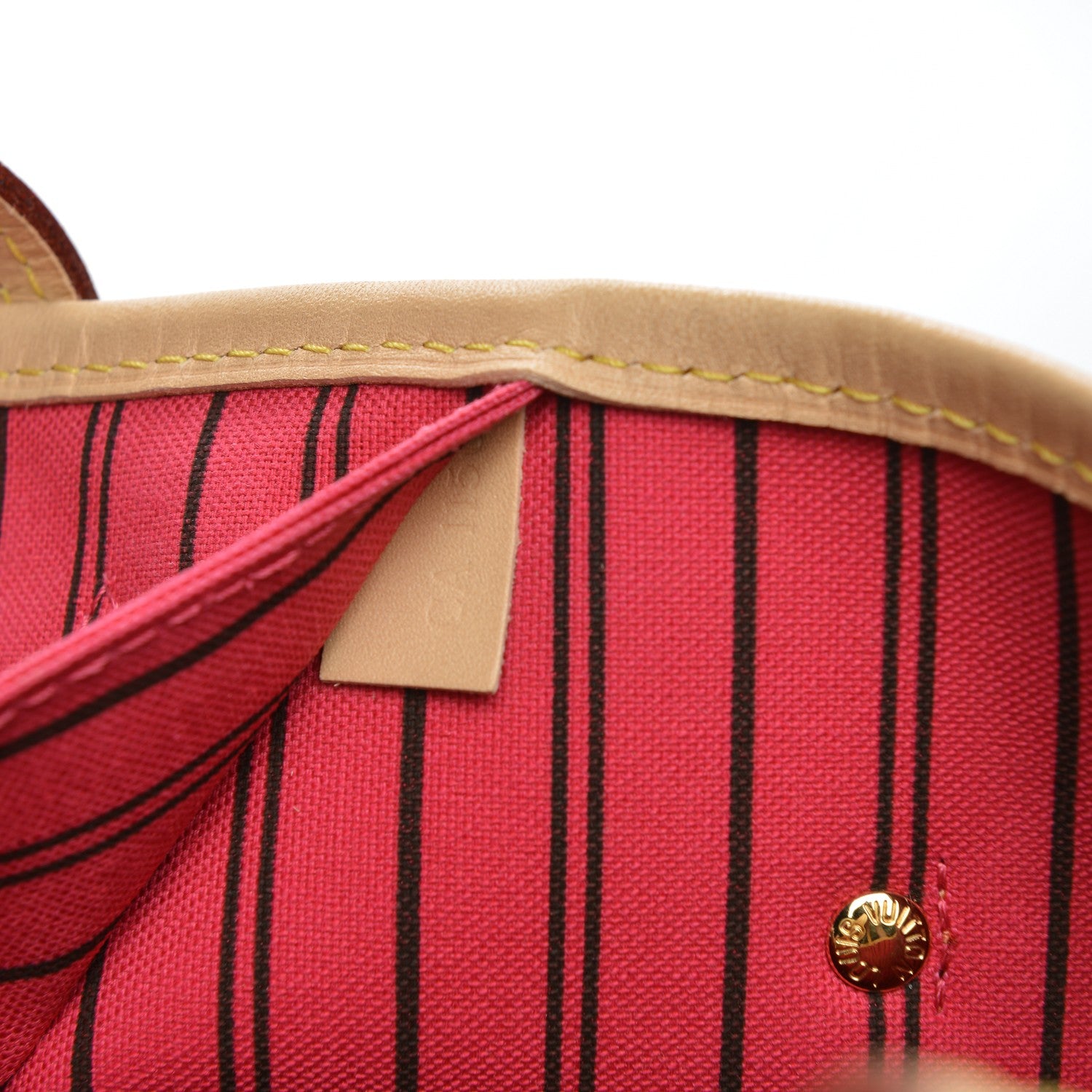 Louis Vuitton Monogram Bay Neverfull MM Rose Ballerine Poppy 8 of 8