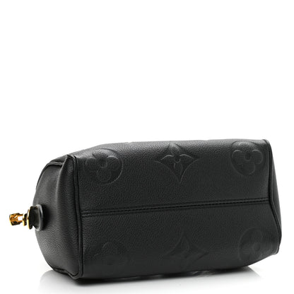 Louis Vuitton Empreinte Monogram Giant Speedy Bandouliere 20 Black 4 of 8