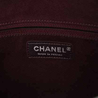 Chanel Sheepskin Quilted Jumbo Easy Flap Dark Pink 6 of 10