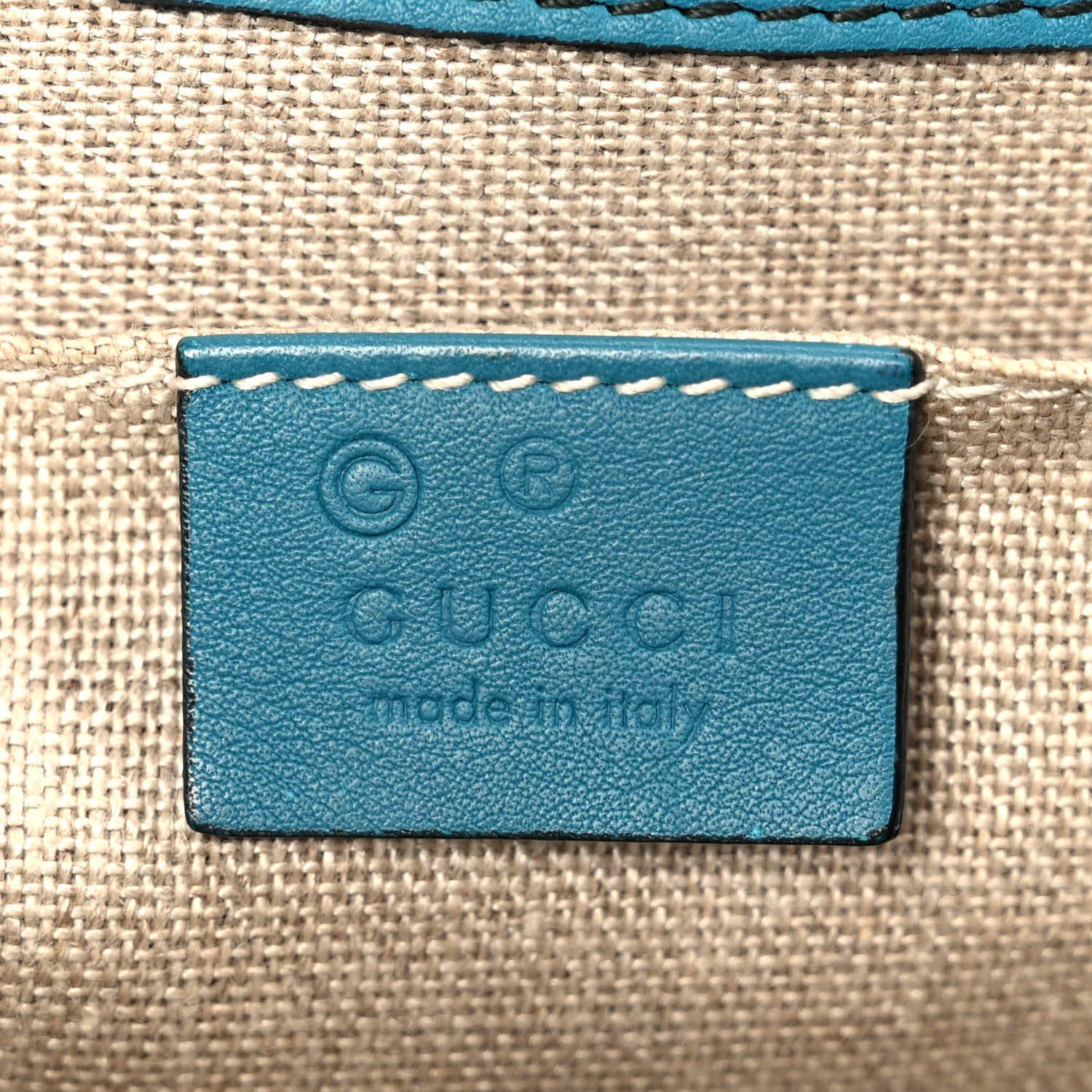 Gucci Soft Microguccissima Medium Emily Chain Shoulder Bag Deep Cobalt 6 of 11
