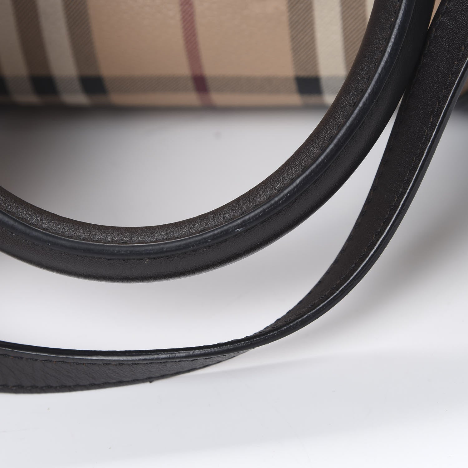 Burberry Haymarket Check Small Gladstone Chocolate 14 of 15