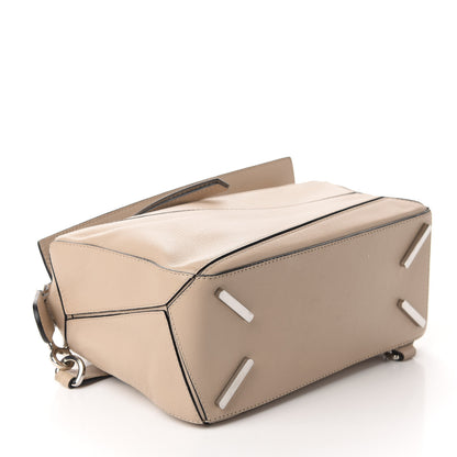 Loewe Calfskin Small Puzzle Bag Light Oat 4 of 11