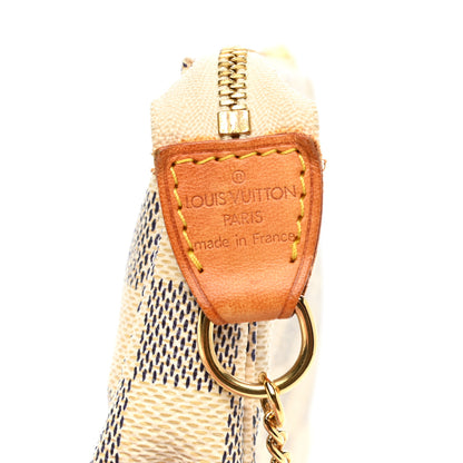 Louis Vuitton Damier Azur Mini Pochette Accessories 6 of 7