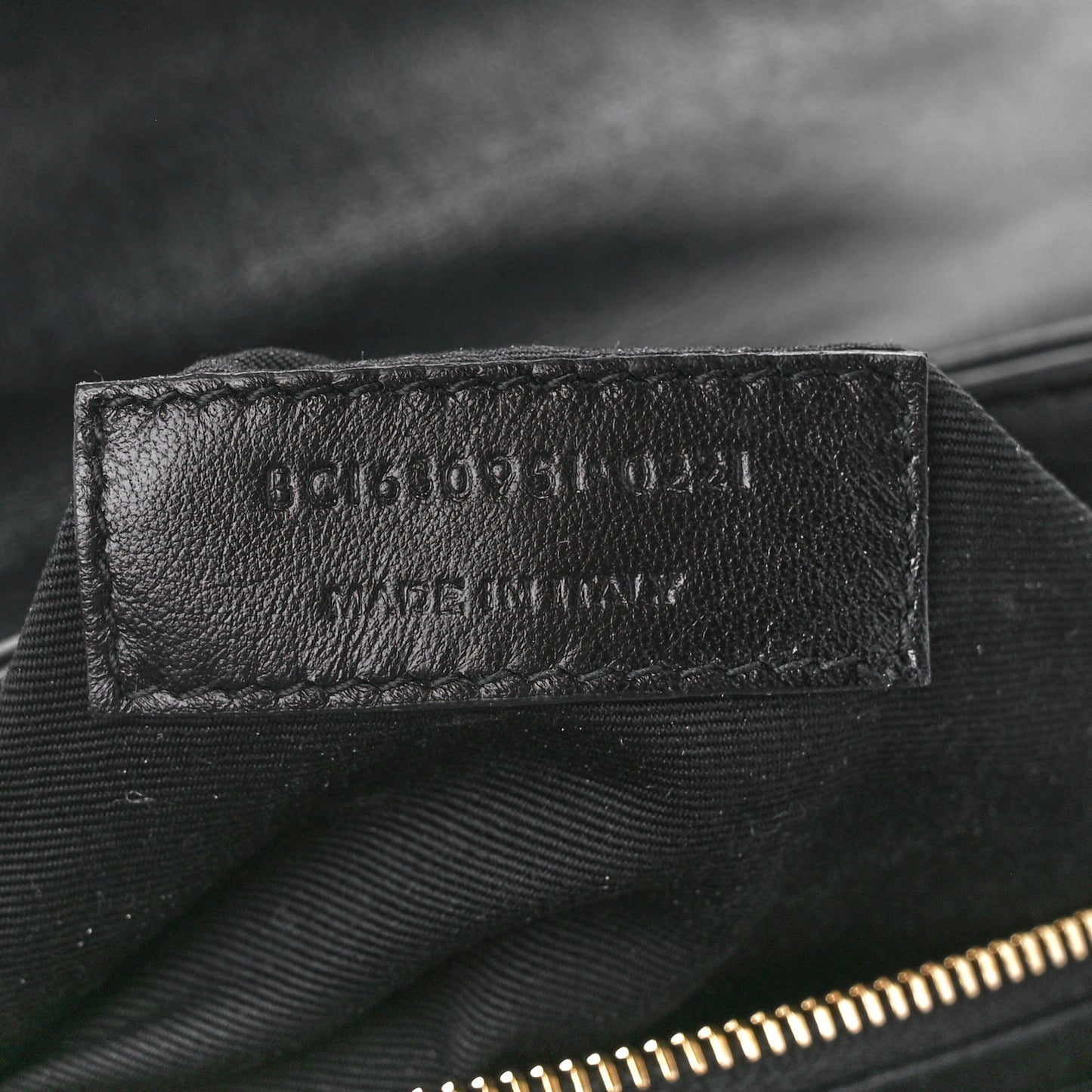 Calfskin Y Quilted Monogram Toy Loulou Crossbody Bag Black