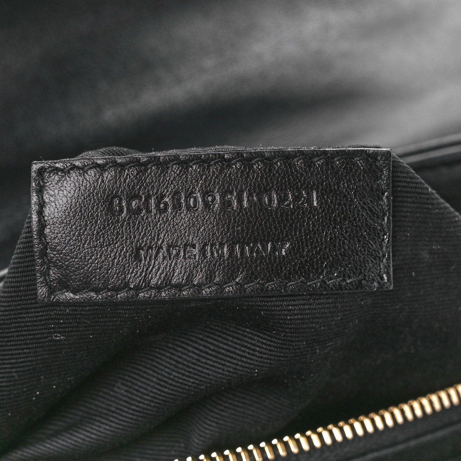 Saint Laurent Calfskin Y Quilted Monogram Toy Loulou Crossbody Bag Black 8 of 12