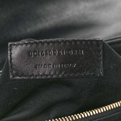 Saint Laurent Calfskin Y Quilted Monogram Toy Loulou Crossbody Bag Black 8 of 12