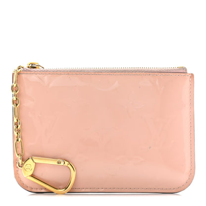 Louis Vuitton Vernis Key Pouch Rose Ballerine 1 of 7