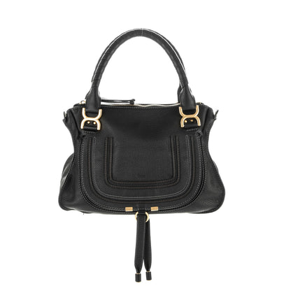 Chloe Calfskin Medium Marcie Satchel Black 1 of 7