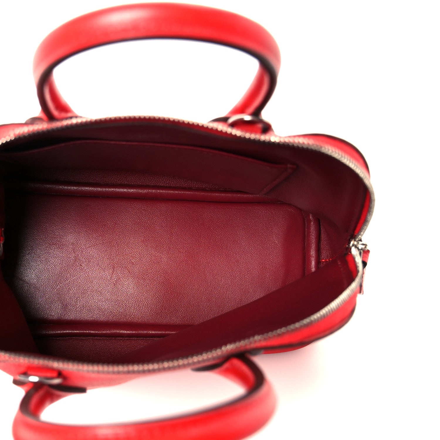 Hermes Chevre Mysore Mini 1923 Bolide Rouge De Coeur 5 of 10