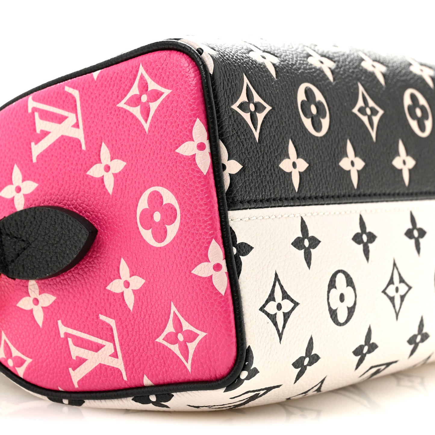 Empreinte Monogram Spring in the City Speedy Bandouliere 20 Black White Pink