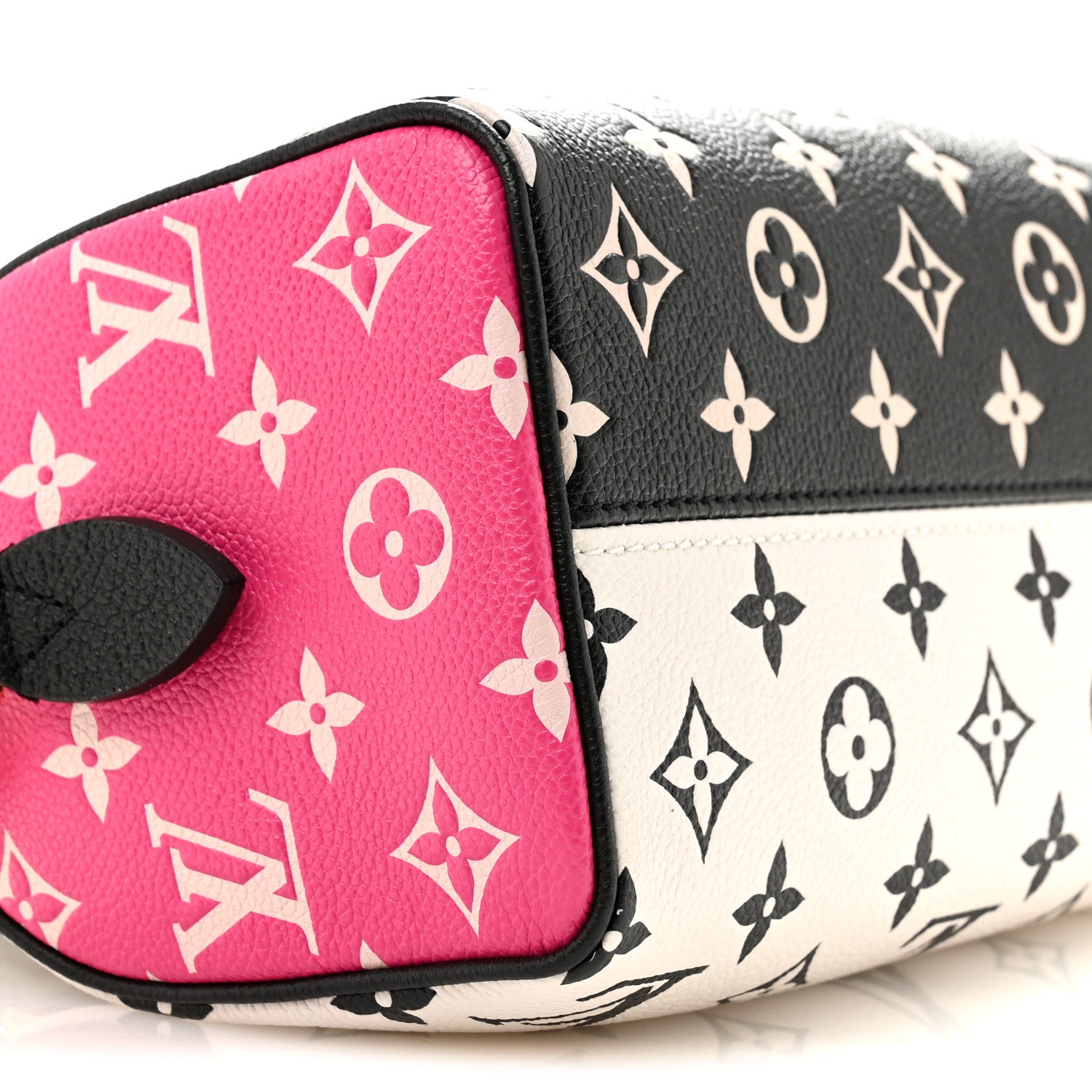 Louis Vuitton Empreinte Monogram Spring in the City Speedy Bandouliere 20 Black White Pink 8 of 10