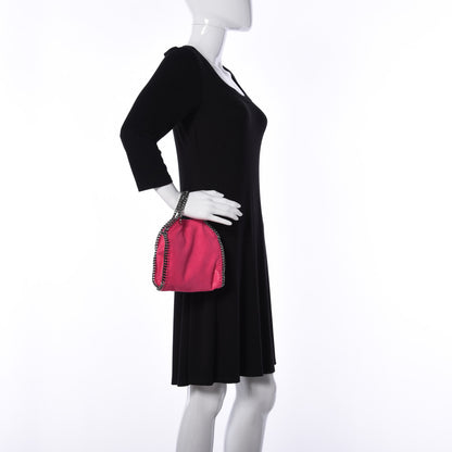 Stella McCartney Shaggy Deer Tiny Falabella Tote Hot Pink 3 of 14