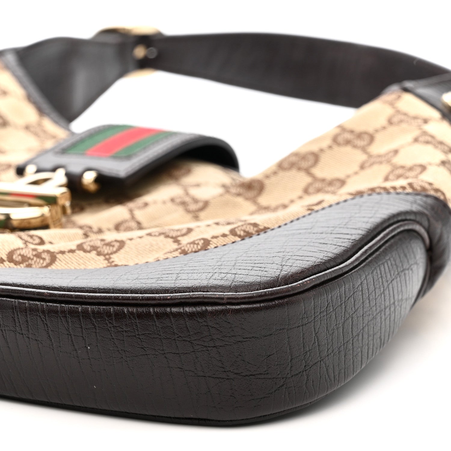 Gucci Monogram Calfskin Junco Small Hobo 9 of 11