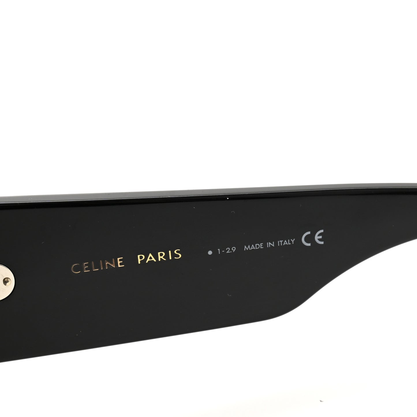 Acetate Flat Top Rectangular Sunglasses CL40106I Black