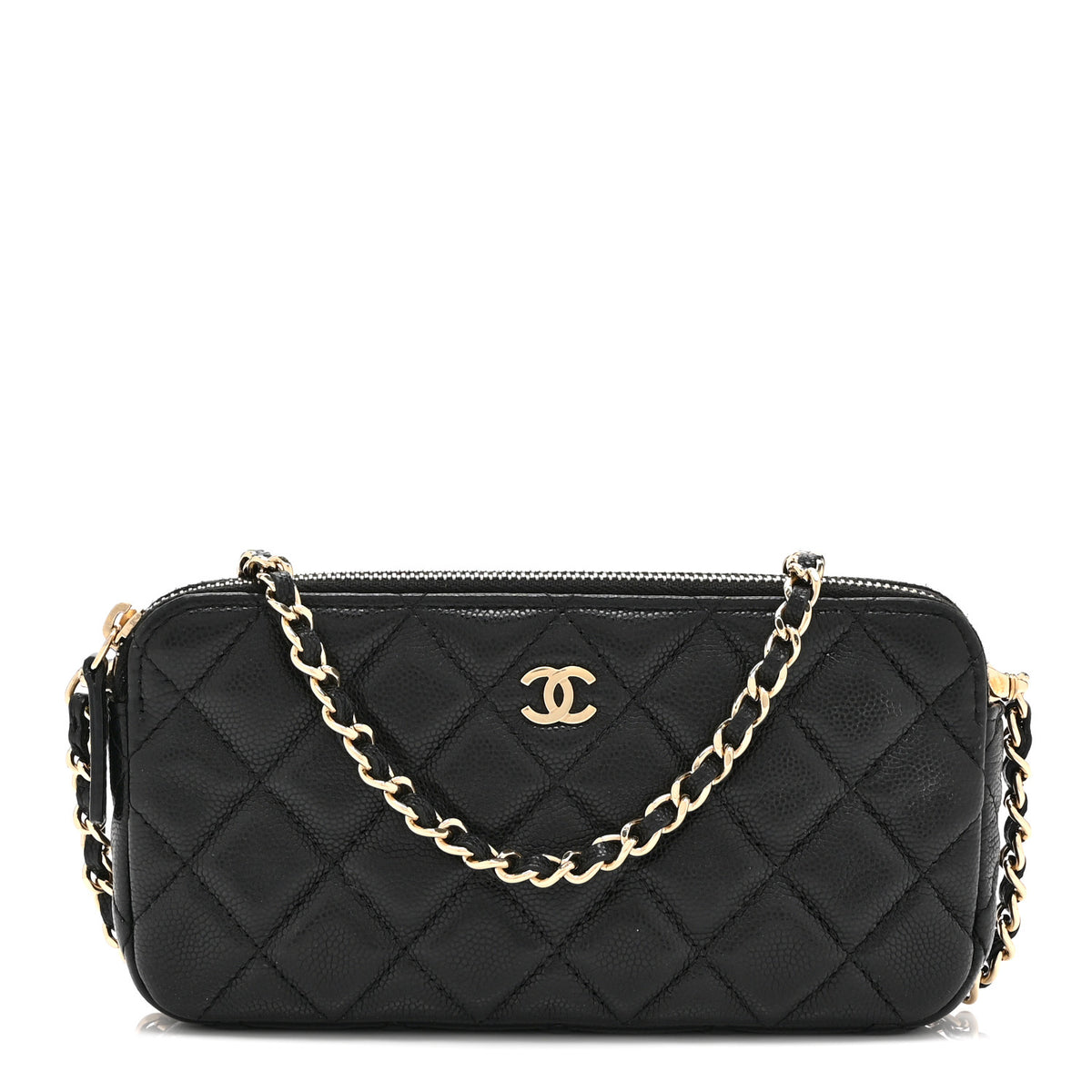 Chanel Caviar Quilted Small Clutch With Chain Black 1 of 13