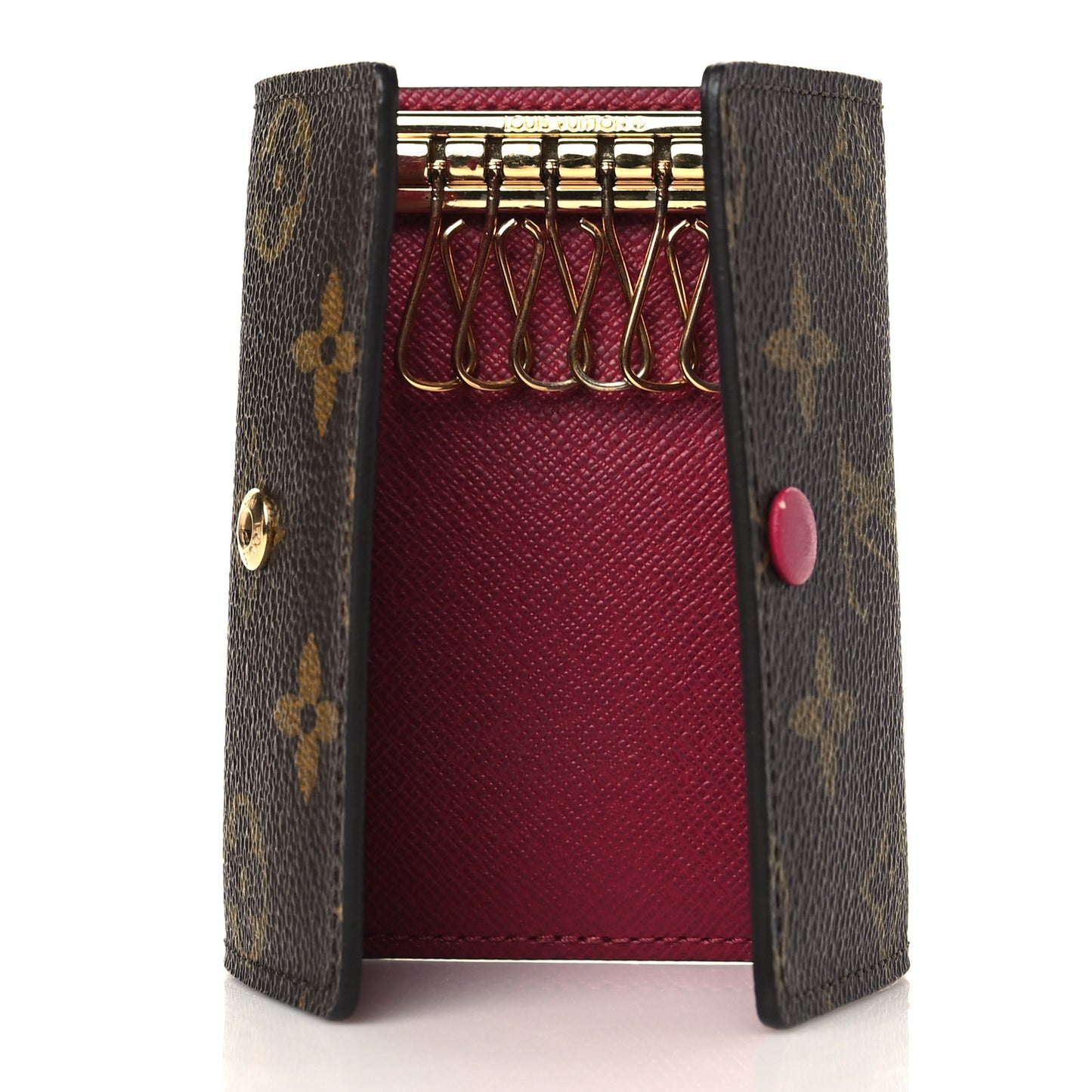 Monogram 6 Key Multicles Holder Fuchsia