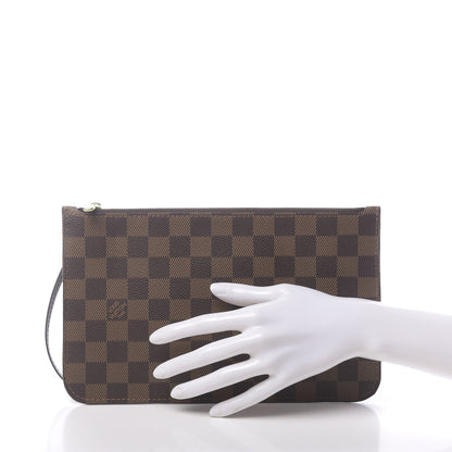 Louis Vuitton Damier Ebene Neverfull MM GM Pochette 2 of 6