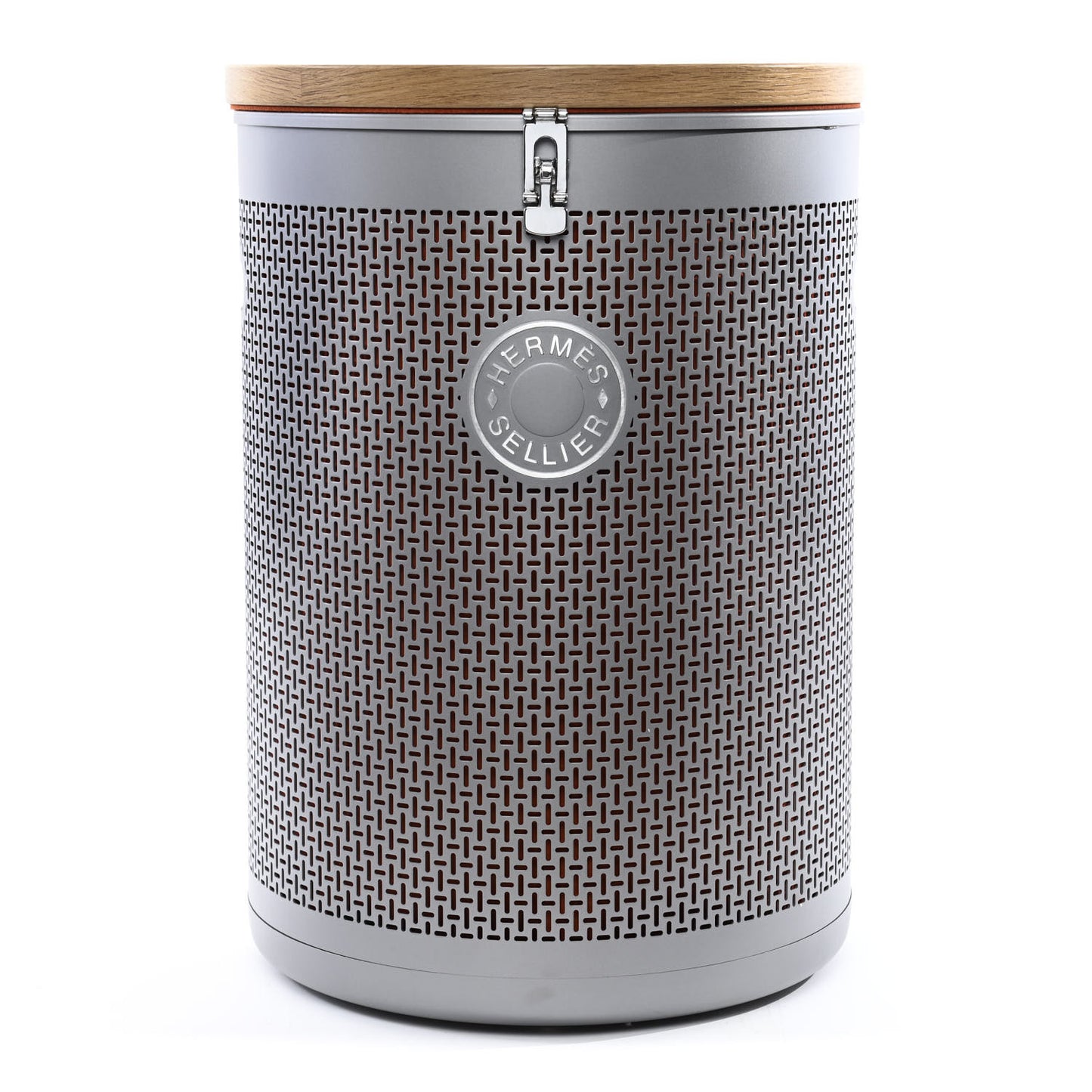 Aluminum Felt Oak Wood Carrou'Selle Saddle Box