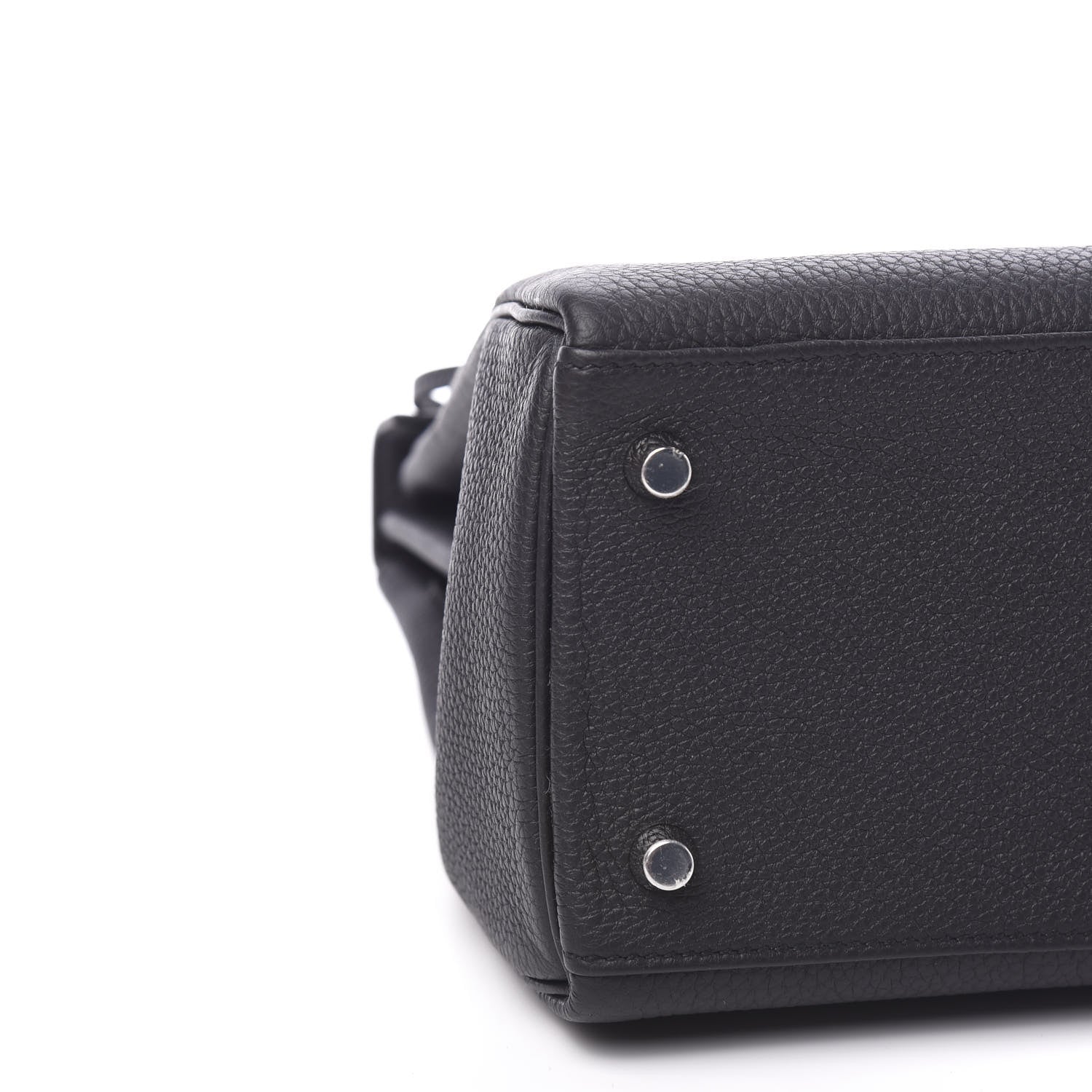 Hermes Togo Kelly Retourne 28 Black 7 of 10