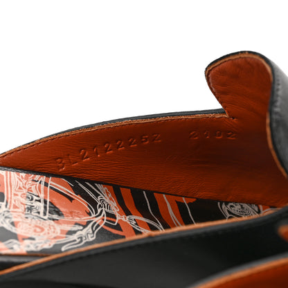 Hermes Supple Goatskin Catena Mules 35 Black 5 of 9