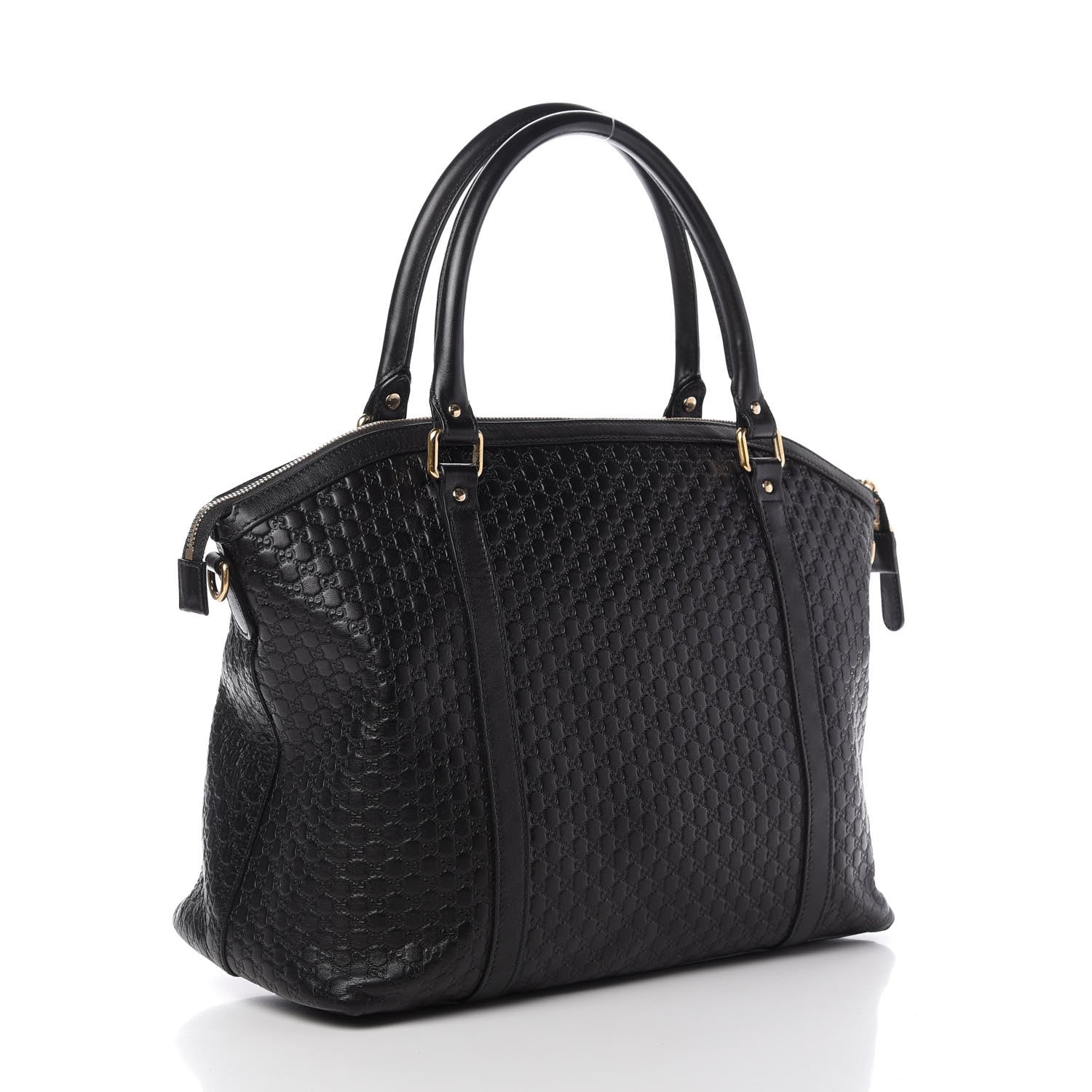 Gucci Soft Microguccissima Large Dome Satchel Black 3 of 10