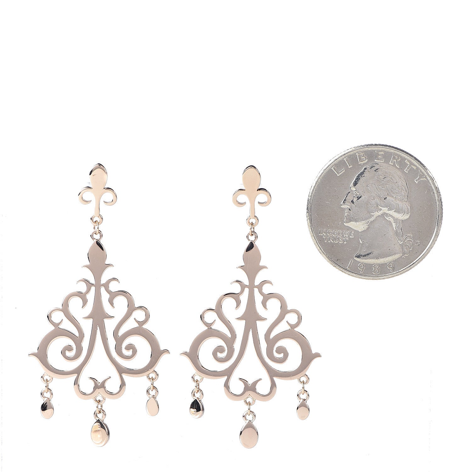 Tiffany Rubedo Metal Enchant Chandelier Earrings 2 of 4