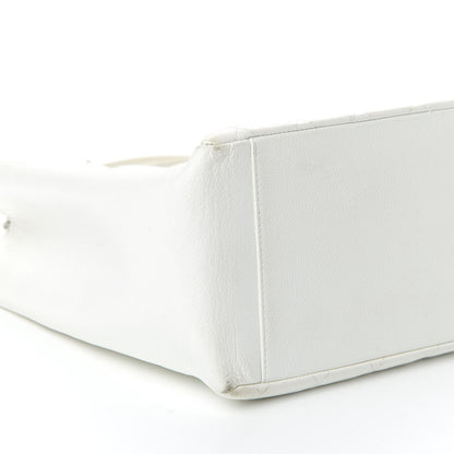 Chanel Caviar Quilted Grand Shopping Tote GST White 6 of 11