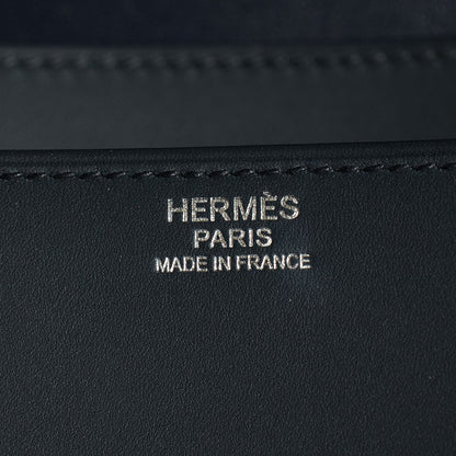 Hermes Veau Sombrero Constance Cartable 29 Bleu Obscur 7 of 16