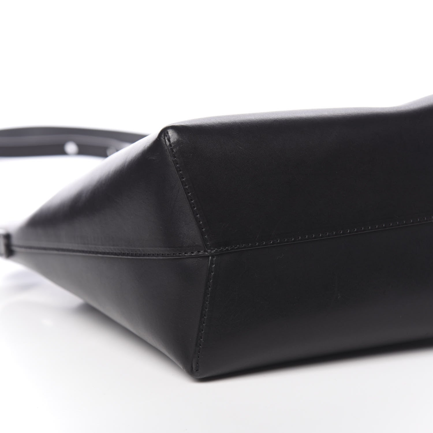 Mansur Gavriel Calfskin Mini Bucket Bag Black Flamma 10 of 10