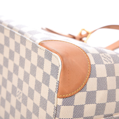Louis Vuitton Damier Azur Hampstead MM 13 of 18