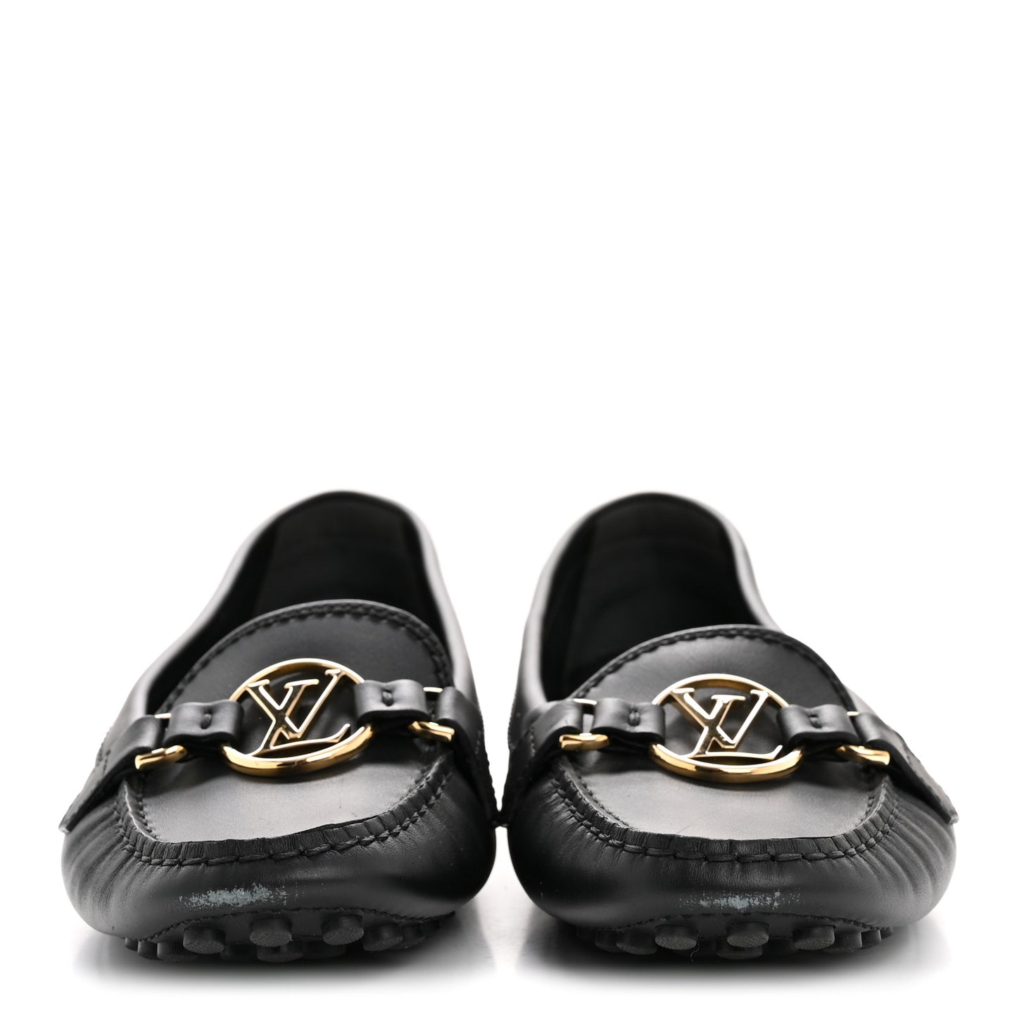 Calfskin Dauphine Loafers 40 Black