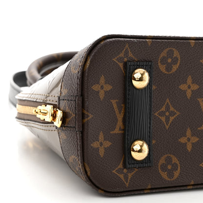 Louis Vuitton Vernis Epi Monogram Alma BB Champagne Metallise 8 of 11