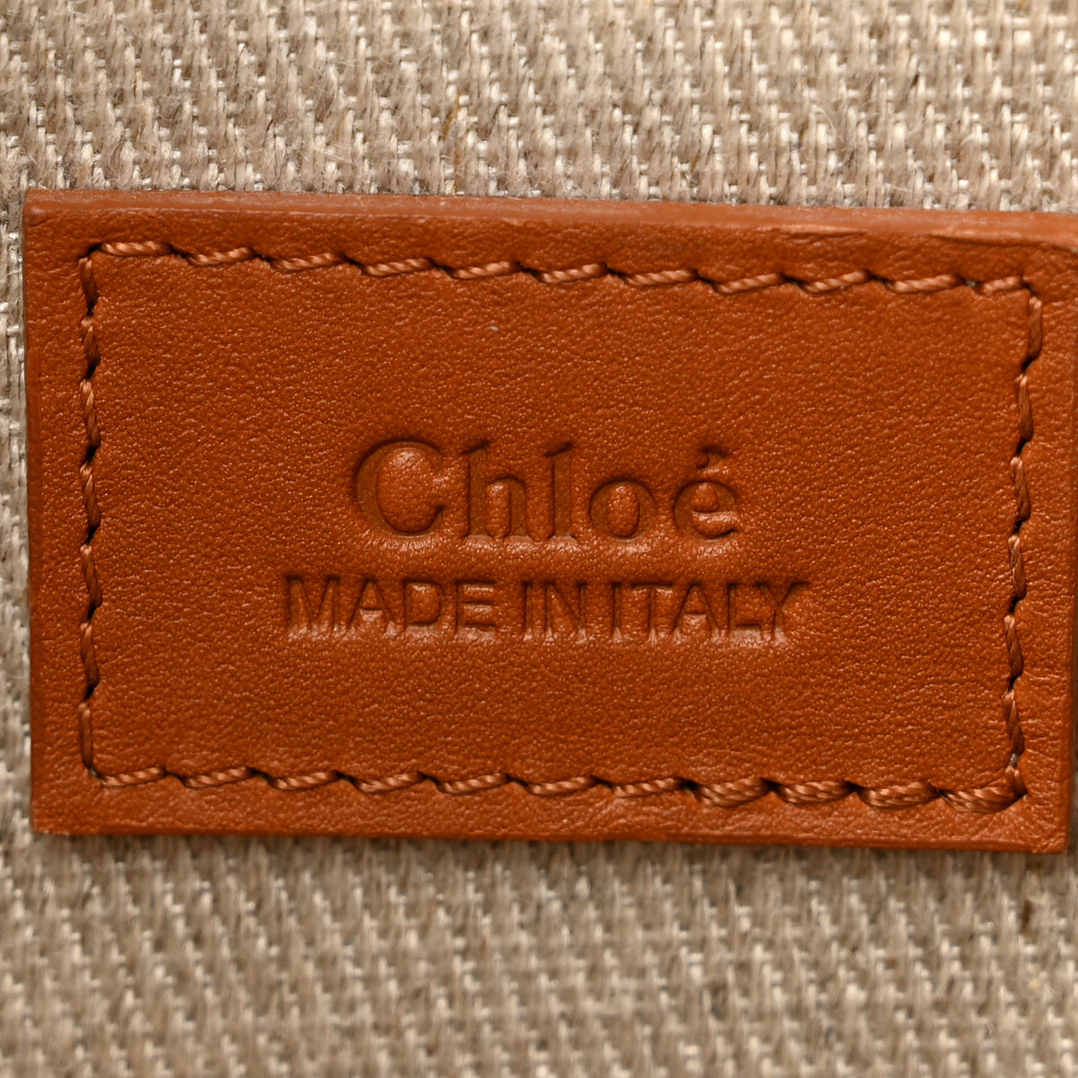 Calfskin Medium Woody Tote Caramel