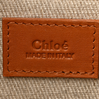 Chloe Calfskin Medium Woody Tote Caramel 6 of 13