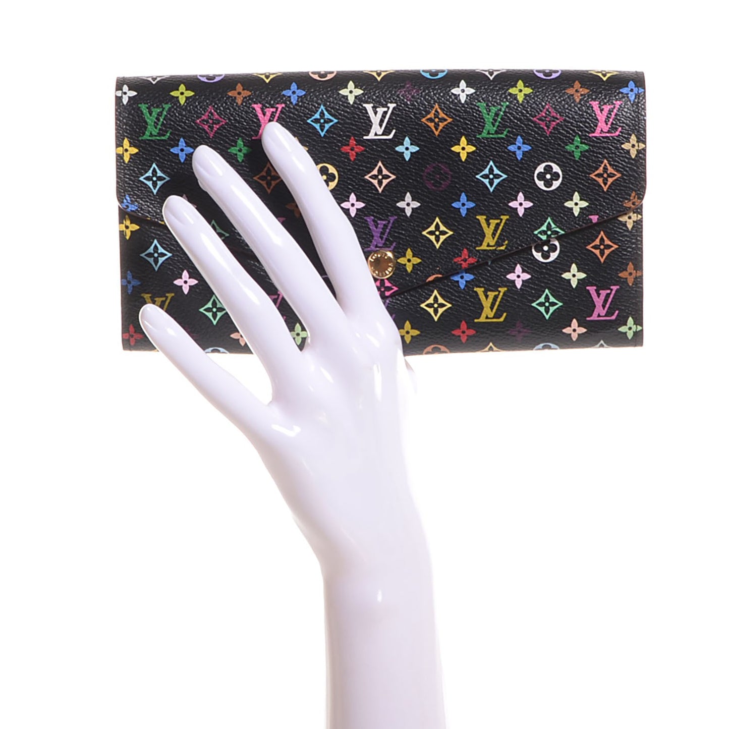 Monogram Multicolor Sarah Wallet NM Black Grenade