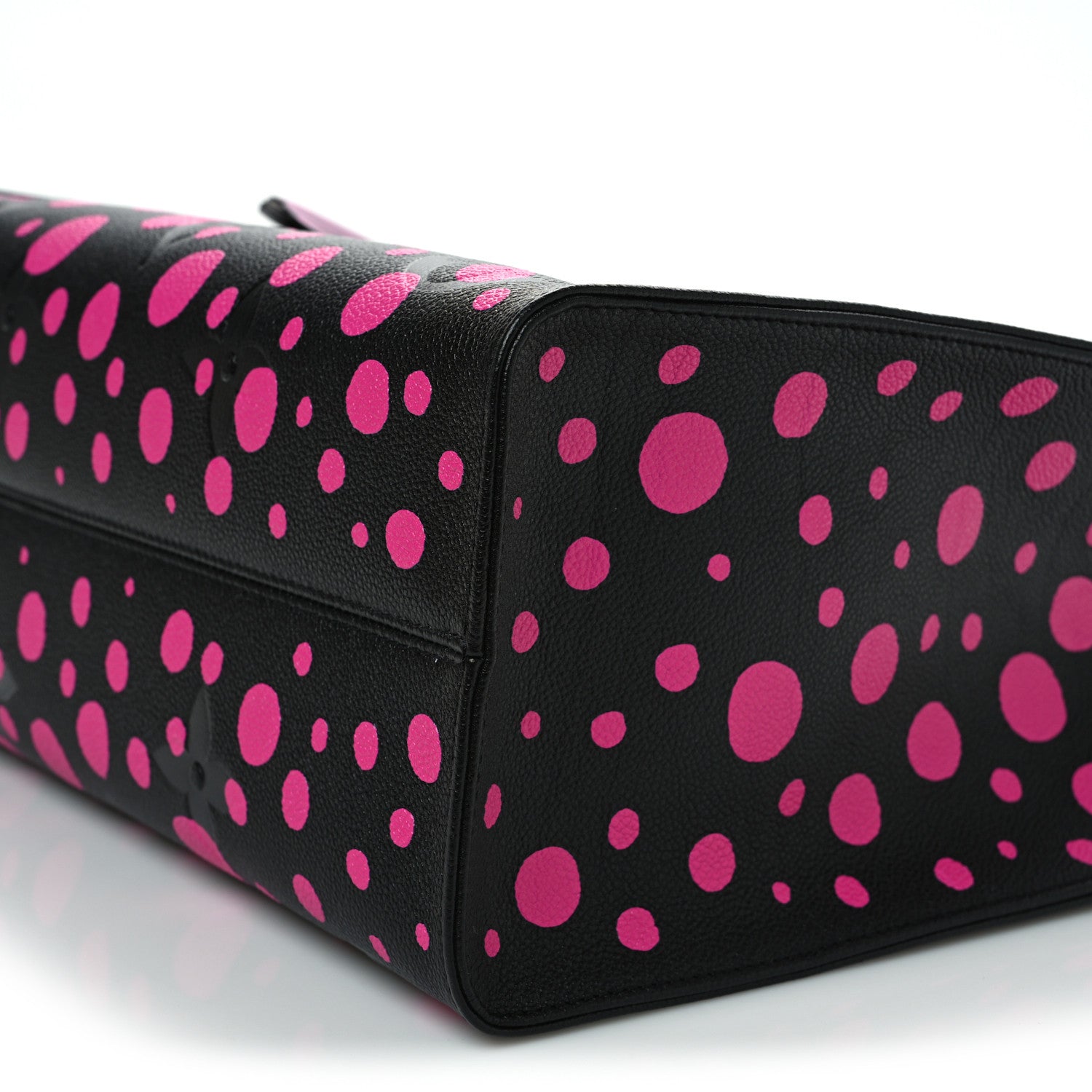 Louis Vuitton LV X YK Empreinte Monogram Giant Onthego MM Black Fuchsia 10 of 10