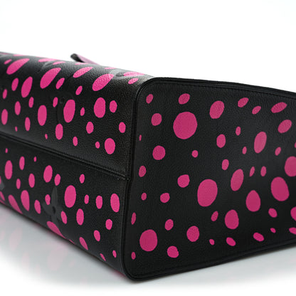 Louis Vuitton LV X YK Empreinte Monogram Giant Onthego MM Black Fuchsia 10 of 10