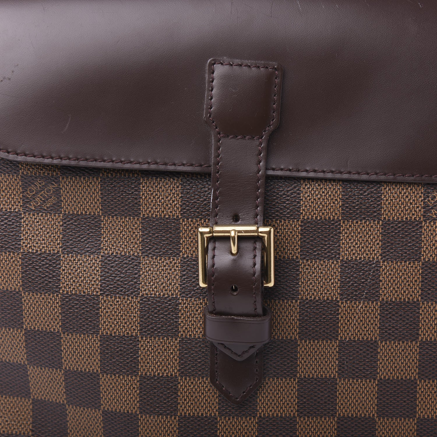 Louis Vuitton Damier Ebene Soho Backpack 9 of 10